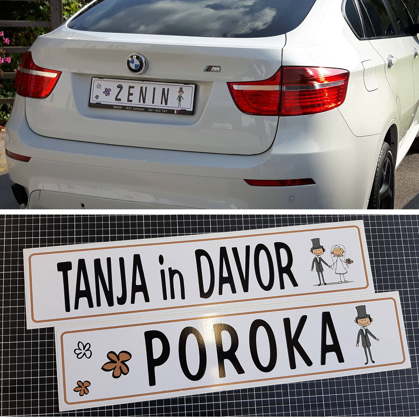 Porocne tablice z imenom