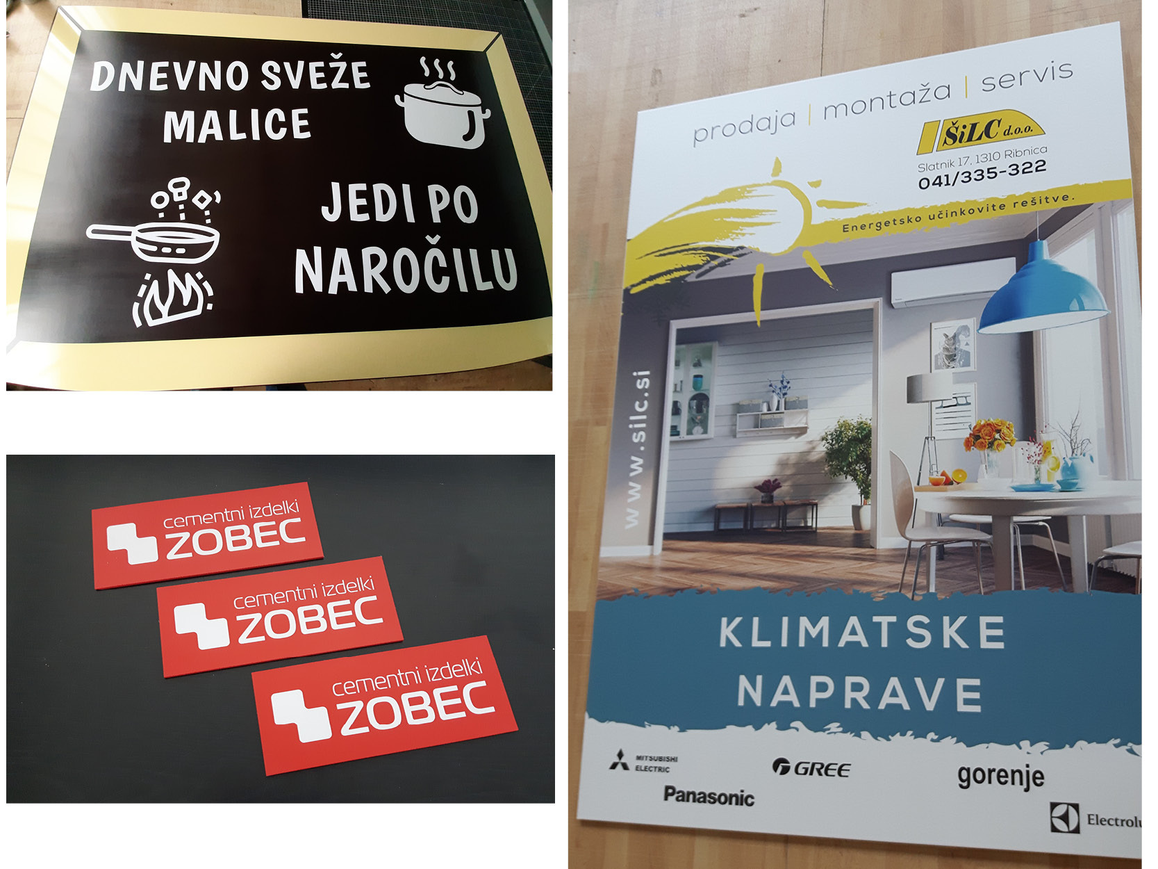 Reklamna tabla za podjetje