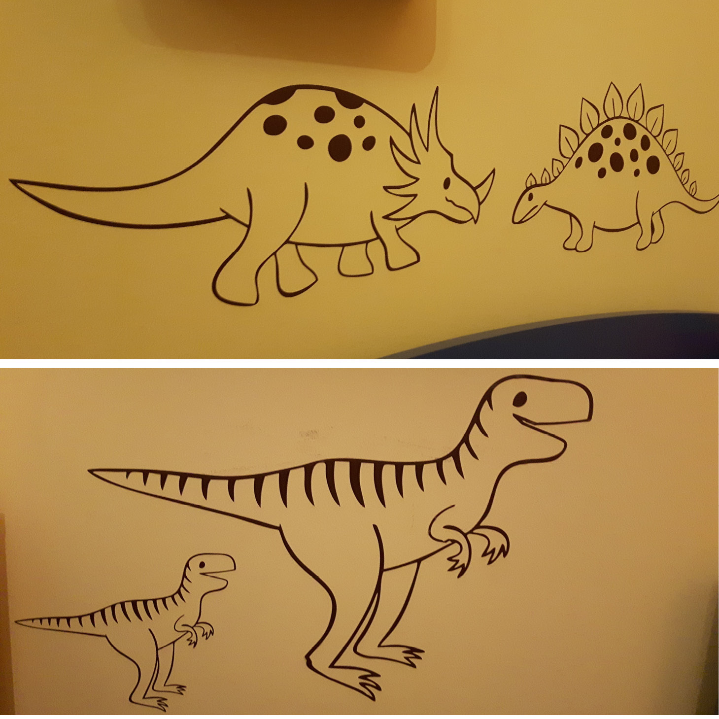 Stenske nalepke otroci