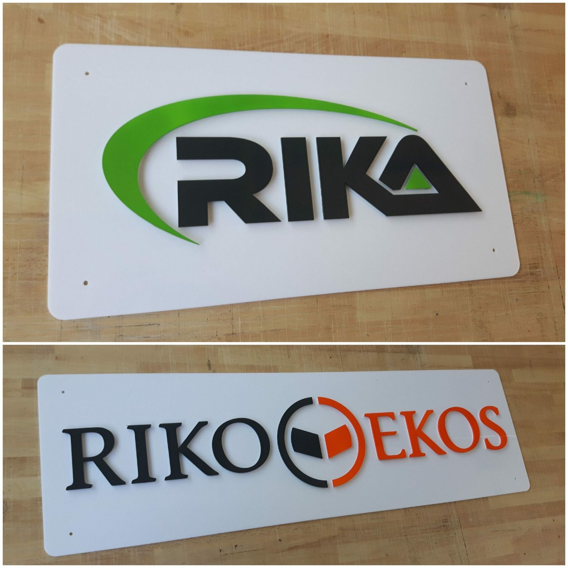 Tabla logotip podjetja